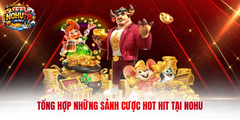 Tổng hợp những sảnh cược hot hit tại Nohu